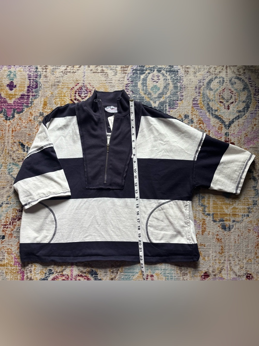Free People Retro Rugby 2-Piece Set - Picture 8 of 12
